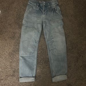 PILCRO Boyfriend Light Wash Womens Jeans Size 26